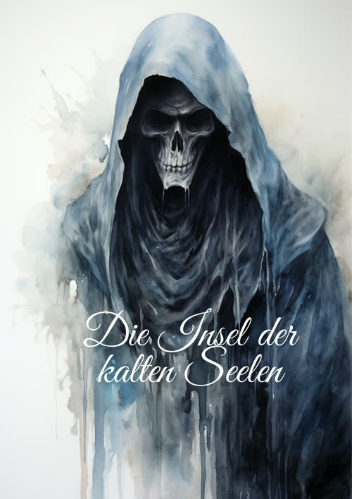 Illustration zum Märchen „Die Insel der kalten Seelen“